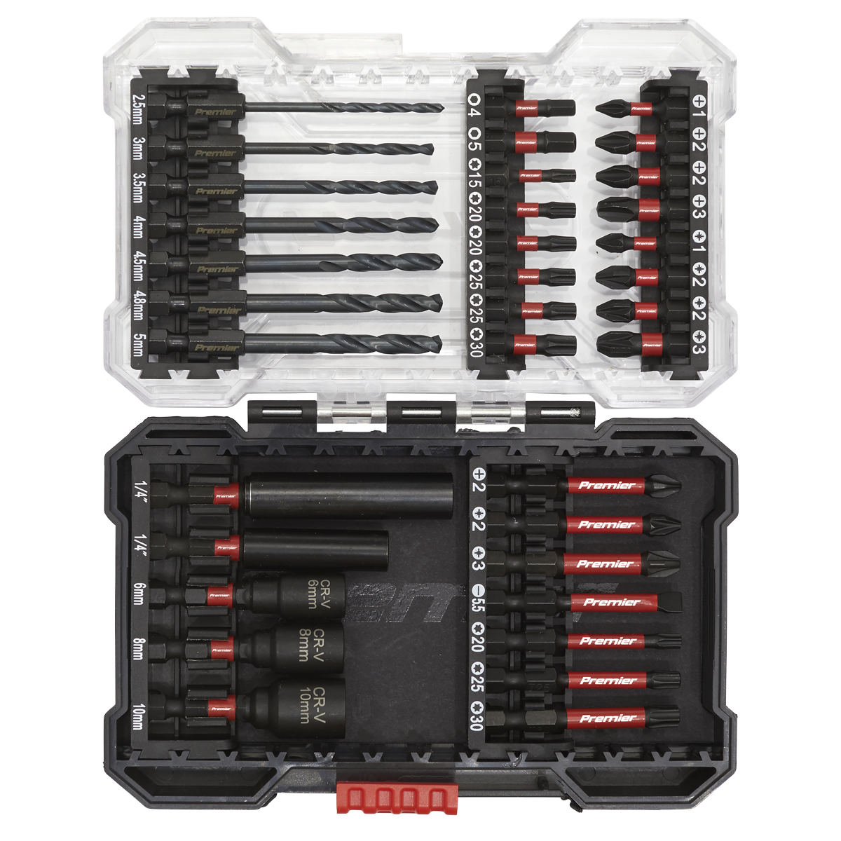 Impact Grade Power Tool Bit Set 35pc