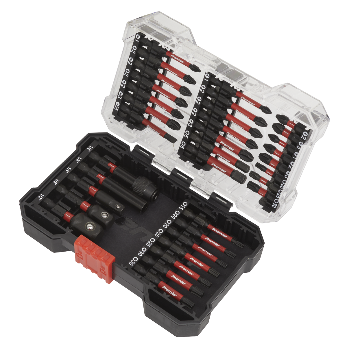 Impact Grade Power Tool Bit Set 34pc