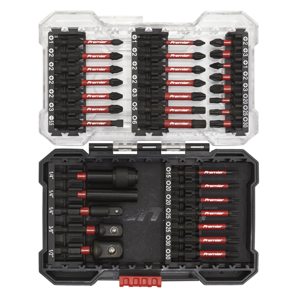 Impact Grade Power Tool Bit Set 34pc