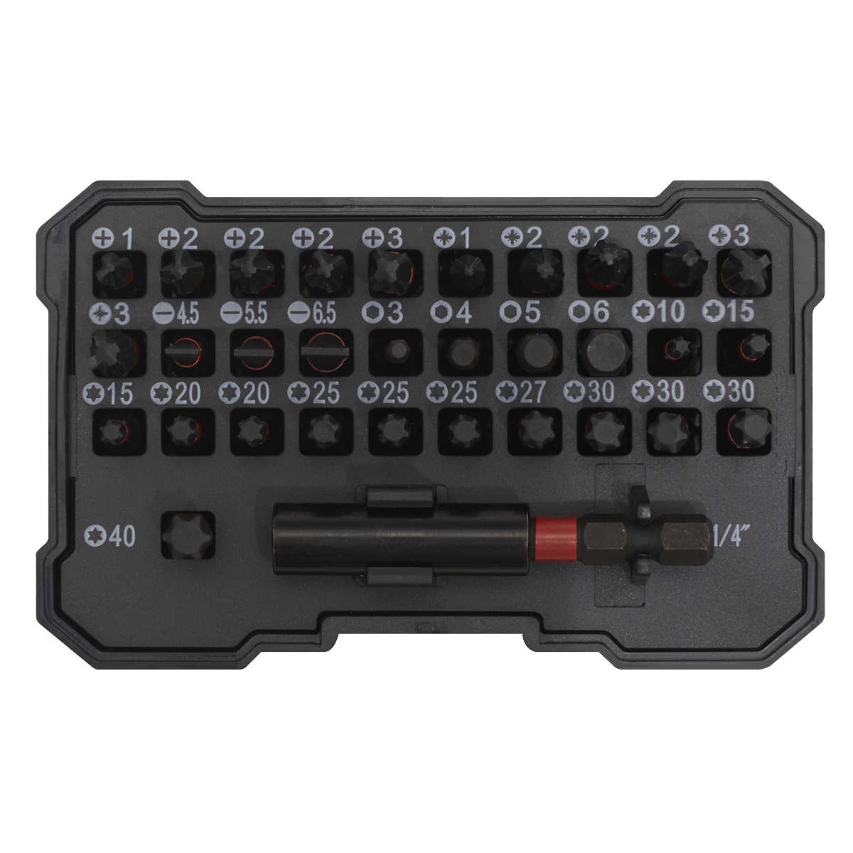Impact Grade Power Tool Bit Set 32pc