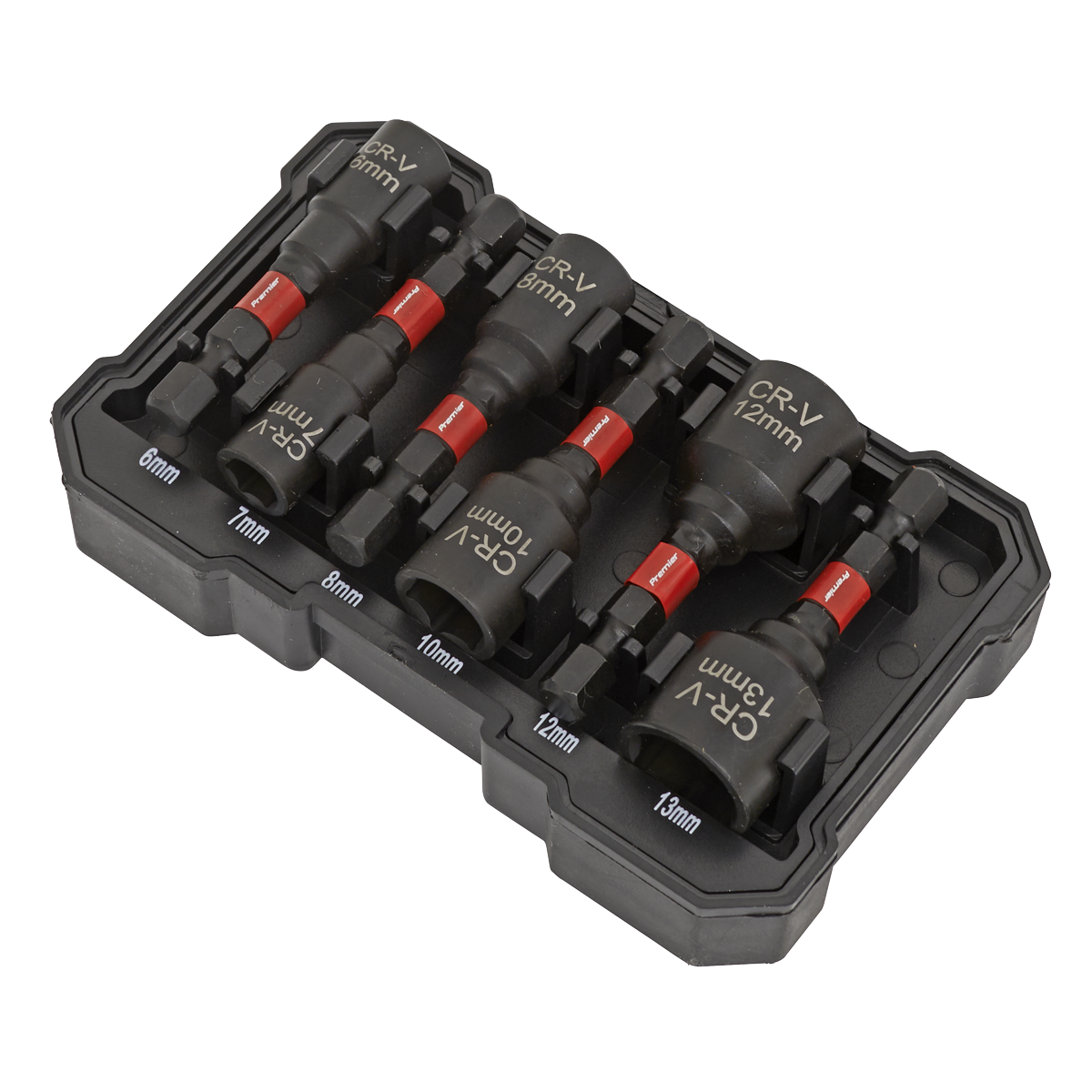 Premier Impact Grade Nut Driver Set 6pc