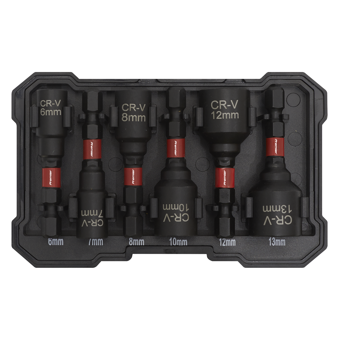 Premier Impact Grade Nut Driver Set 6pc