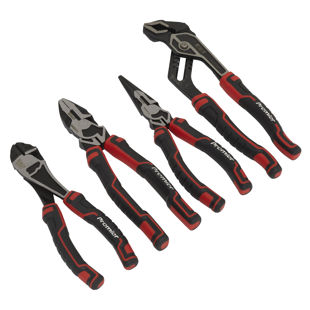 Premier High Leverage Pliers Set 4pc