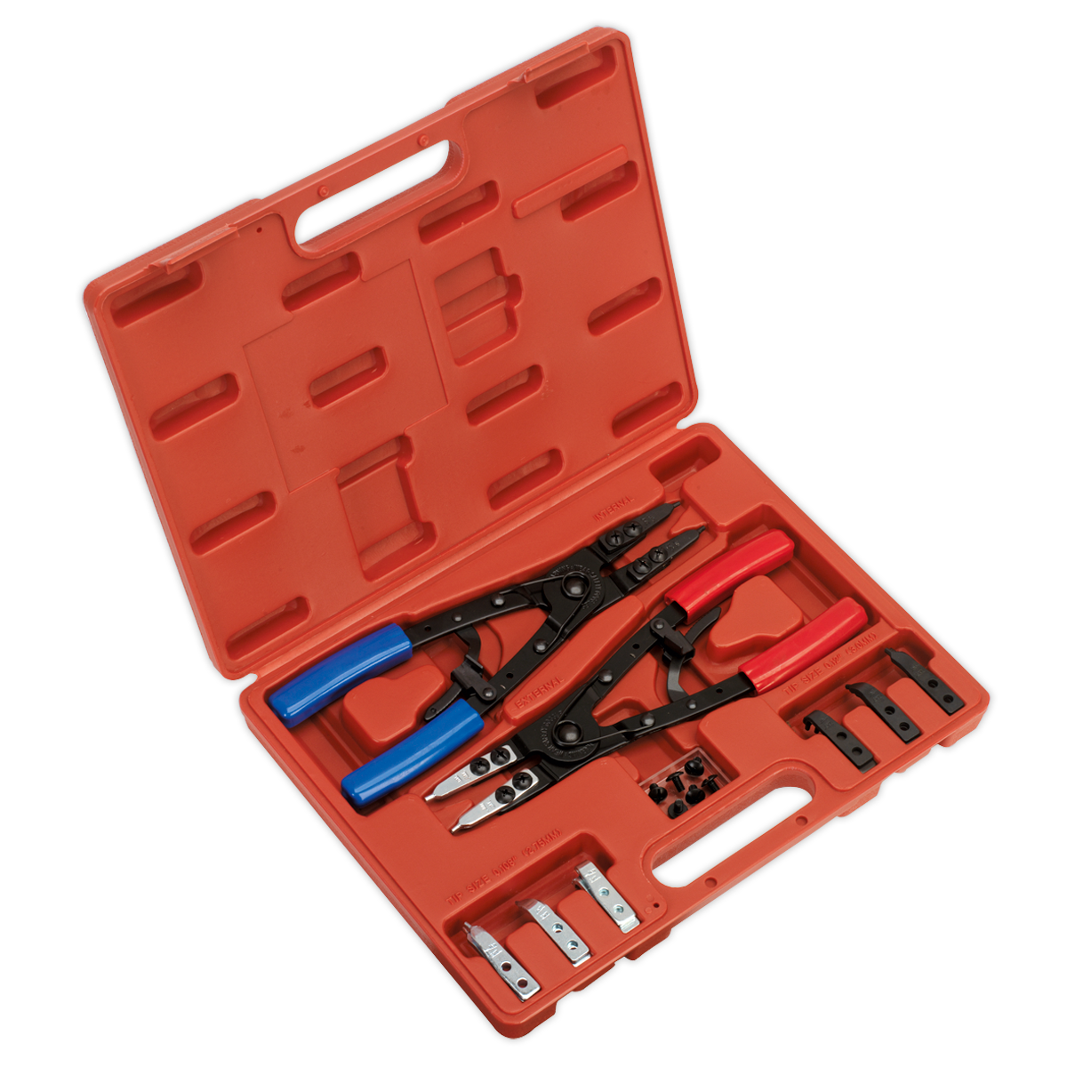 Premier Heavy-Duty Circlip Pliers Set Internal/External
