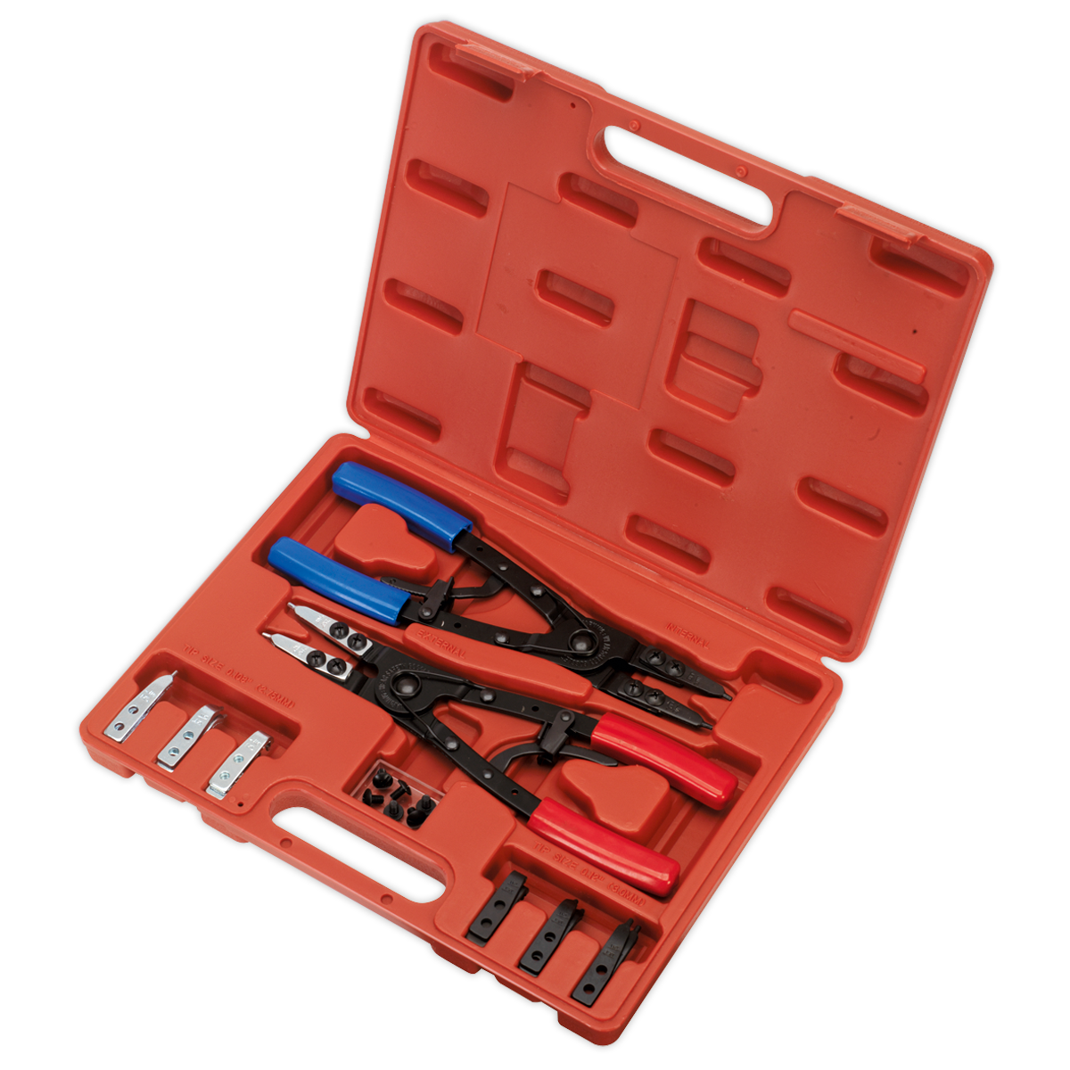 Premier Heavy-Duty Circlip Pliers Set Internal/External