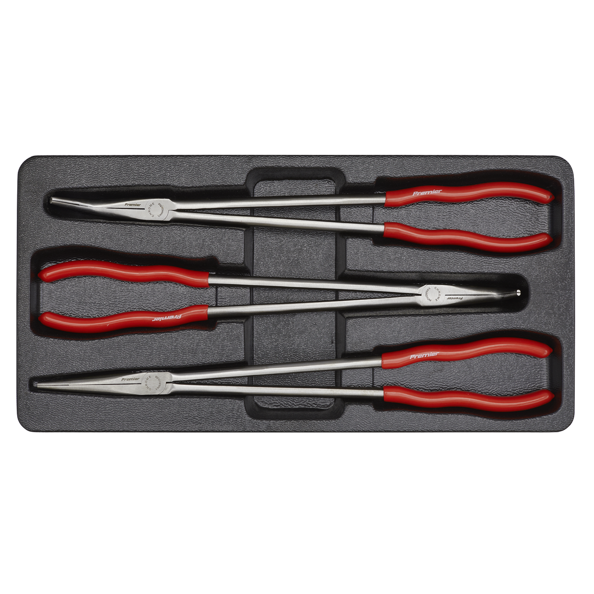 Premier Extra-Long Needle Nose Pliers Set 400mm 3pc