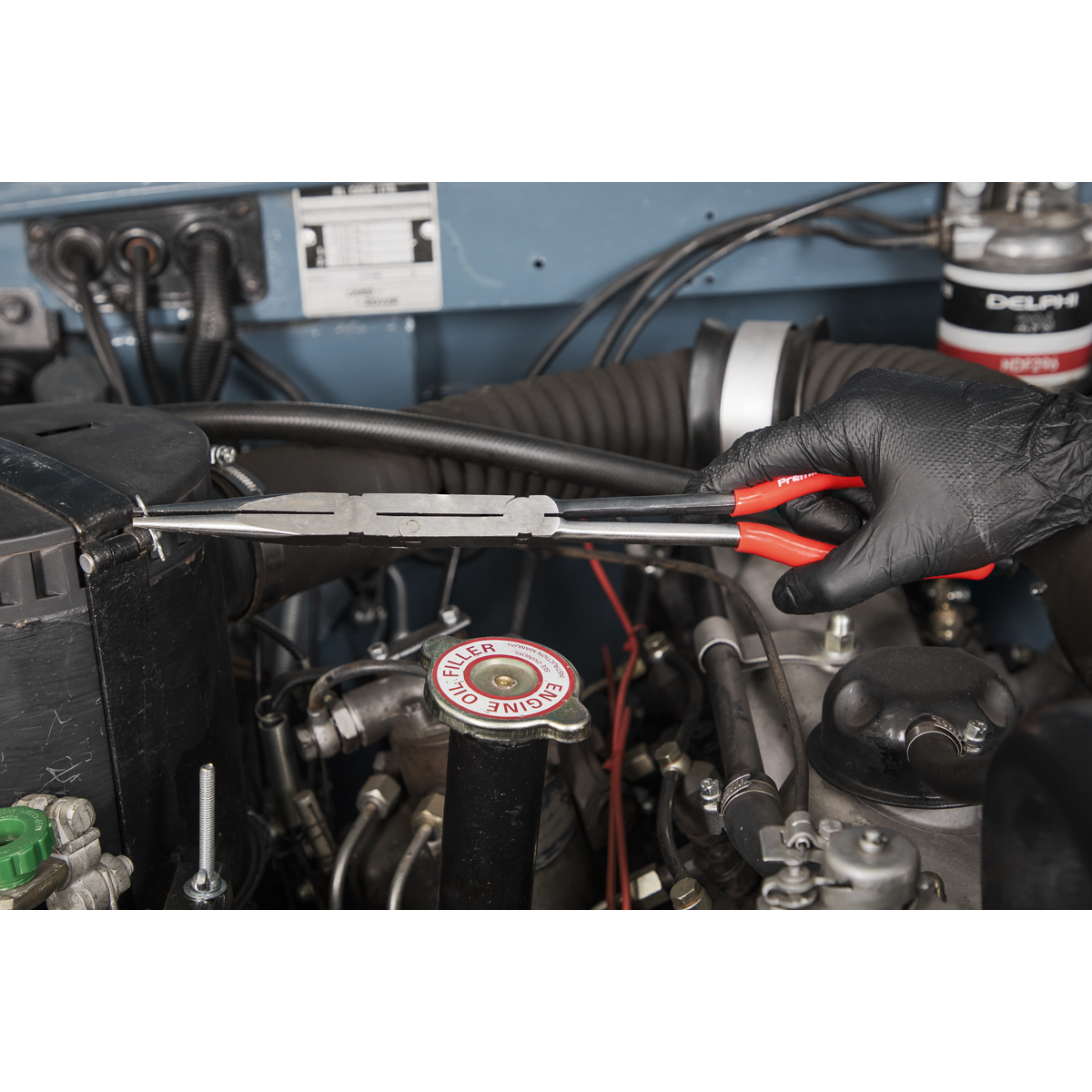Premier Needle Nose 45° Double Joint Pliers 335mm
