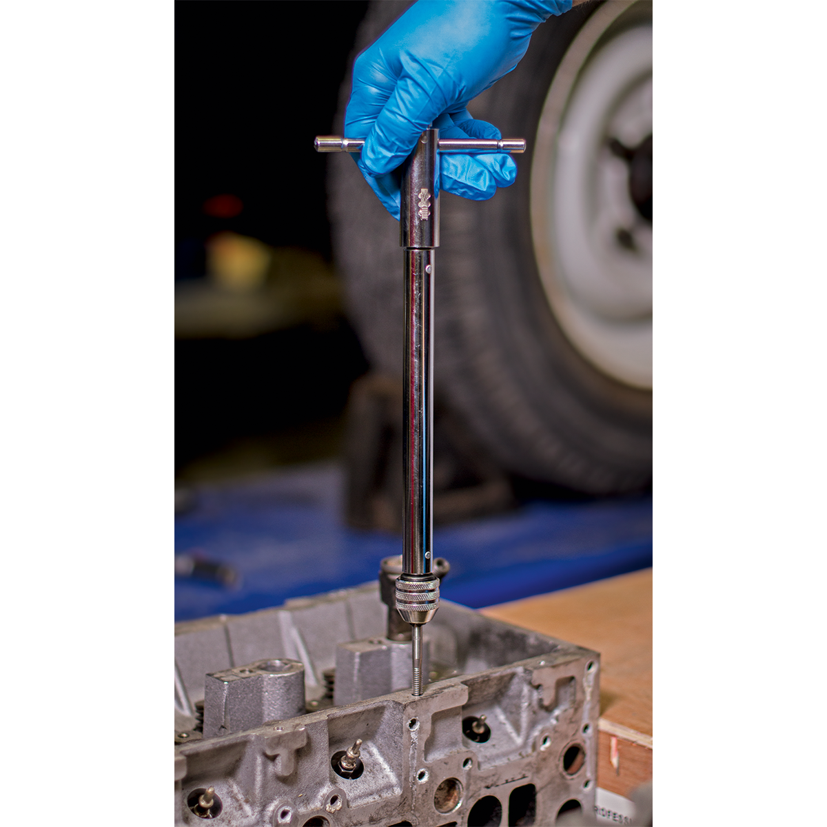 Ratchet Long Handle Tap Wrench M5-M12