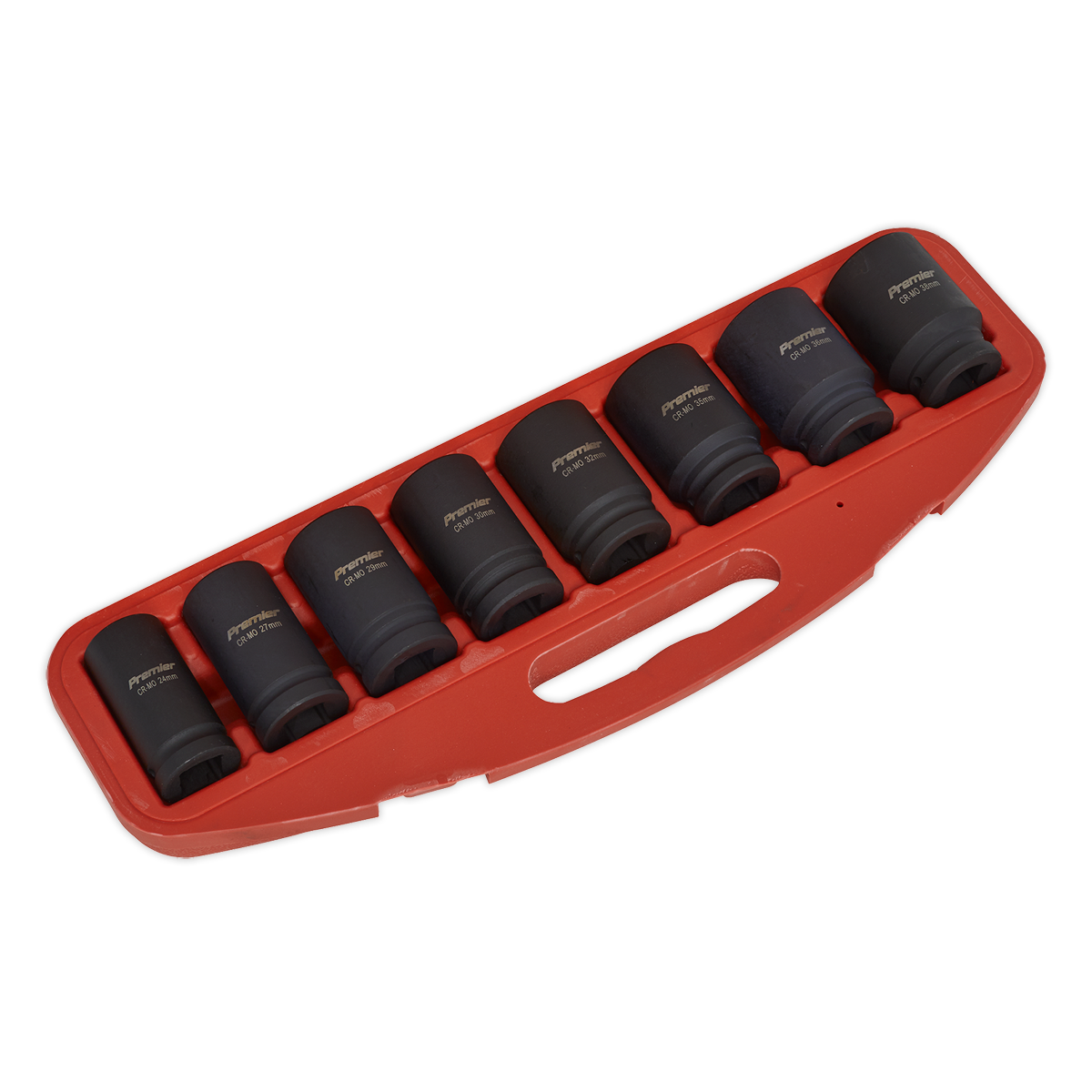 Premier Deep Impact Socket Set 3/4"Sq Drive 8pc