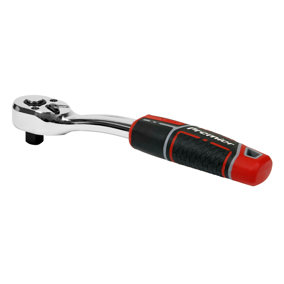 Premier Pear-Head Offset Ratchet Wrench with Flip Reverse