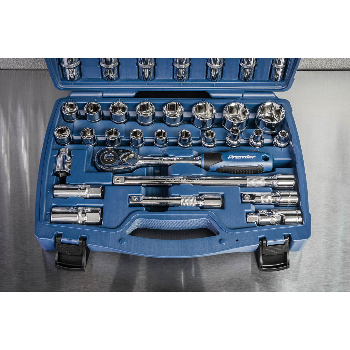 Premier Socket Set 1/2"Sq Drive 41pc