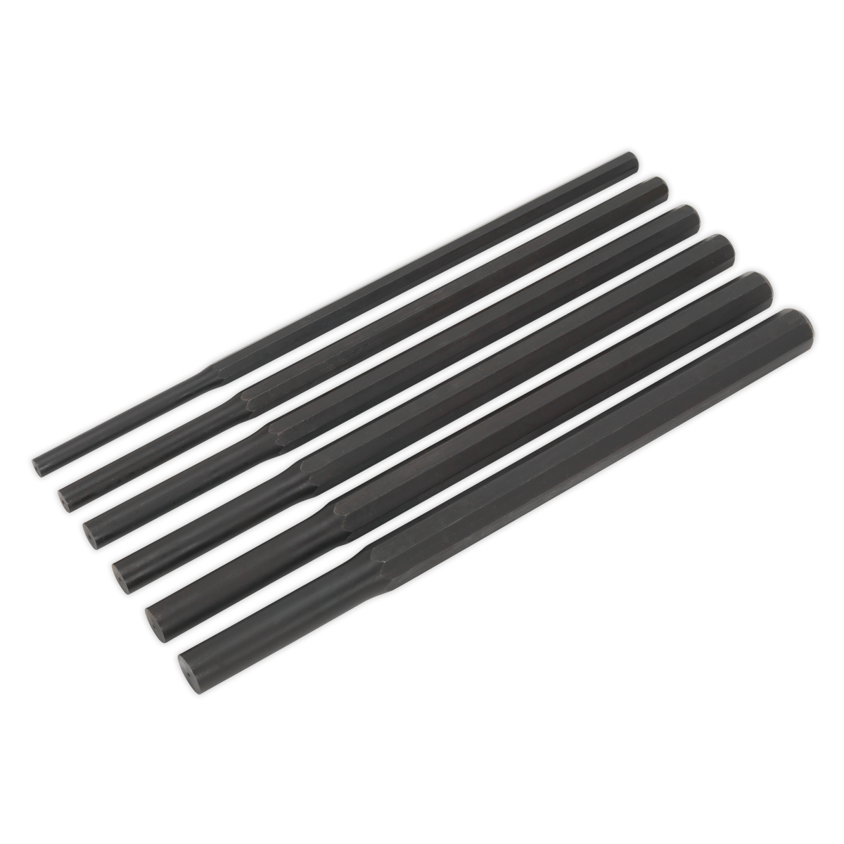 Premier Heavy-Duty Parallel Pin Punch Set 6pc