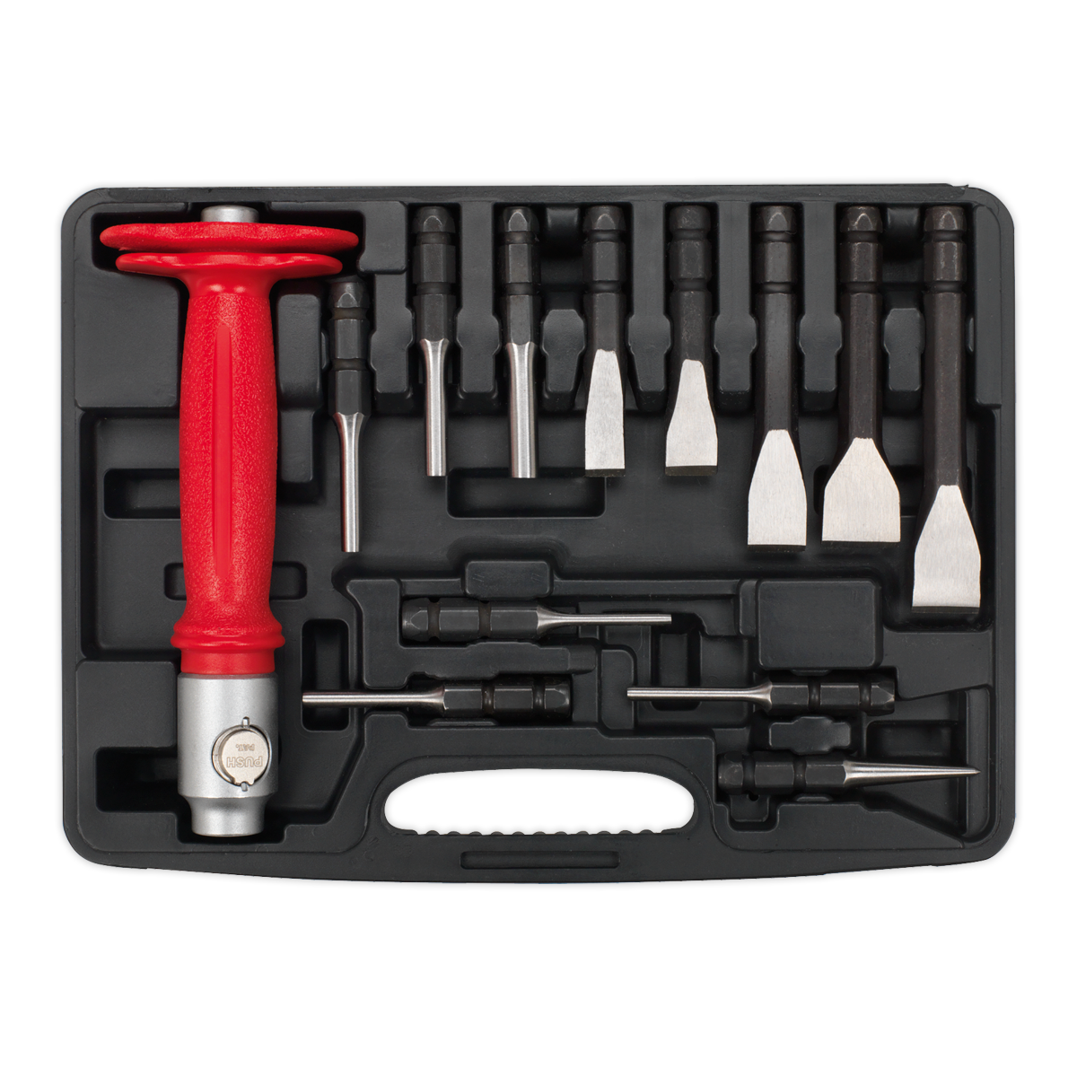 Premier Interchangeable Punch & Chisel Set 13pc