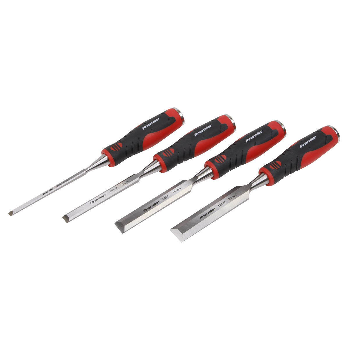 Premier Hammer-Thru Wood Chisel 4pc Set