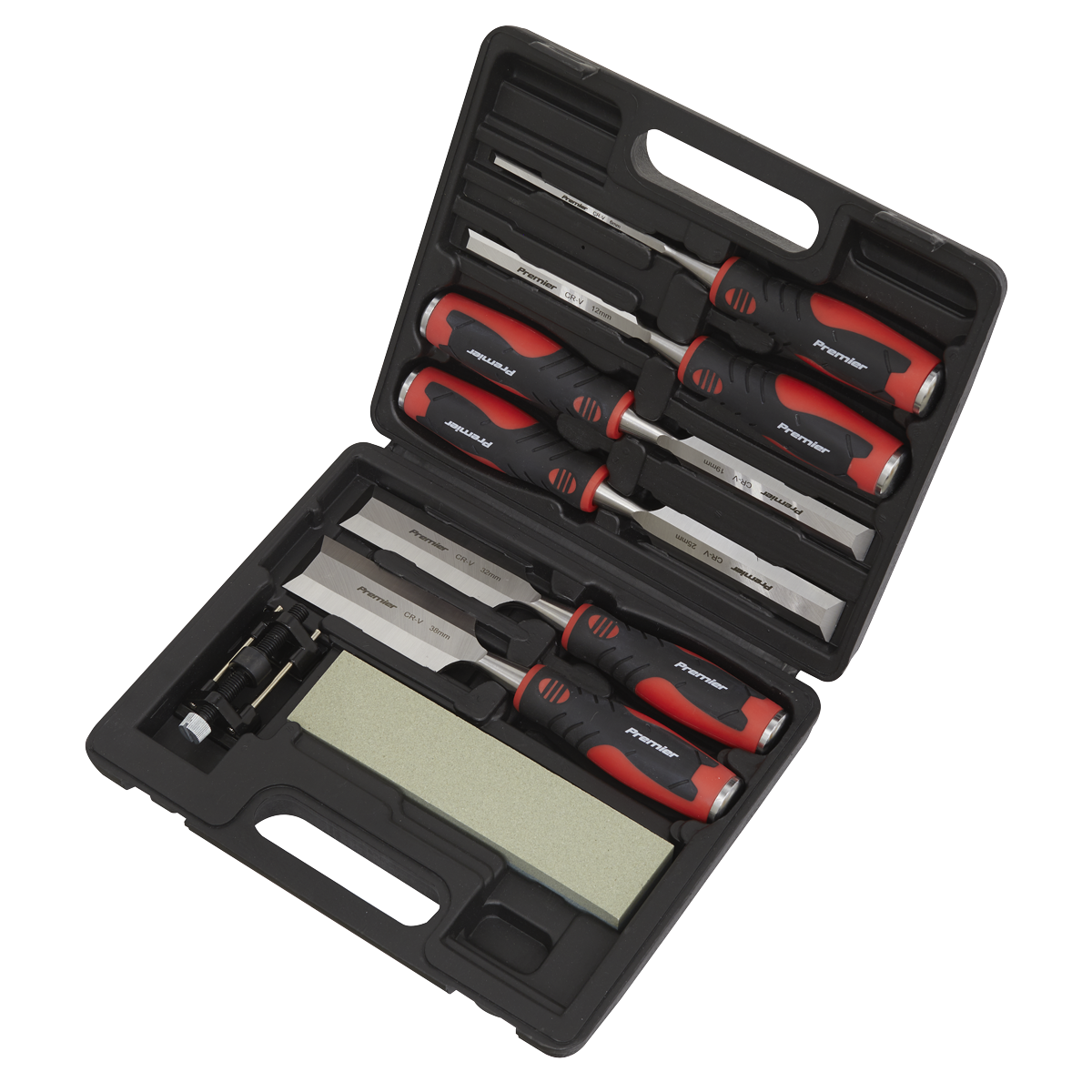 Premier Hammer-Thru Wood Chisel Set 8pc