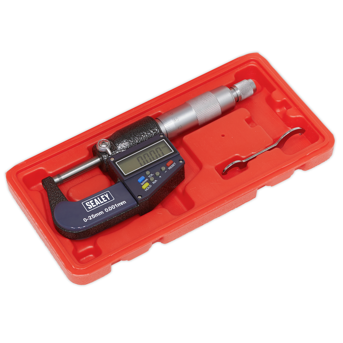 Digital External Micrometer 0-25mm(0-1")