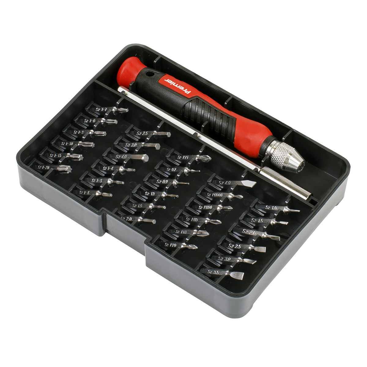 Premier Precision Bit Screwdriver Set 32pc