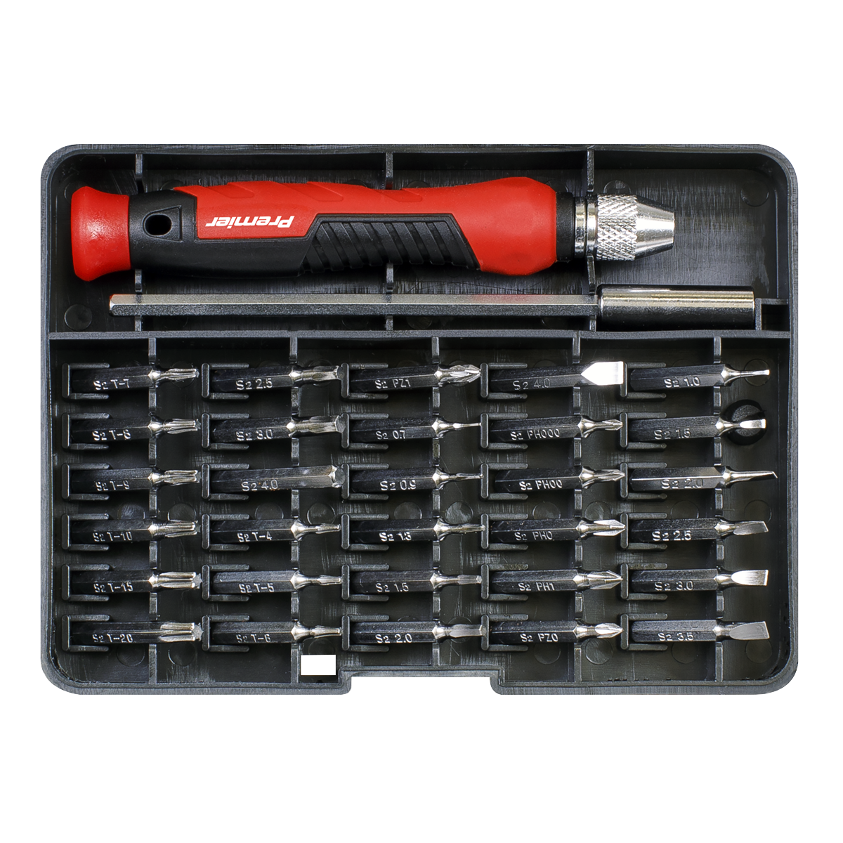 Premier Precision Bit Screwdriver Set 32pc