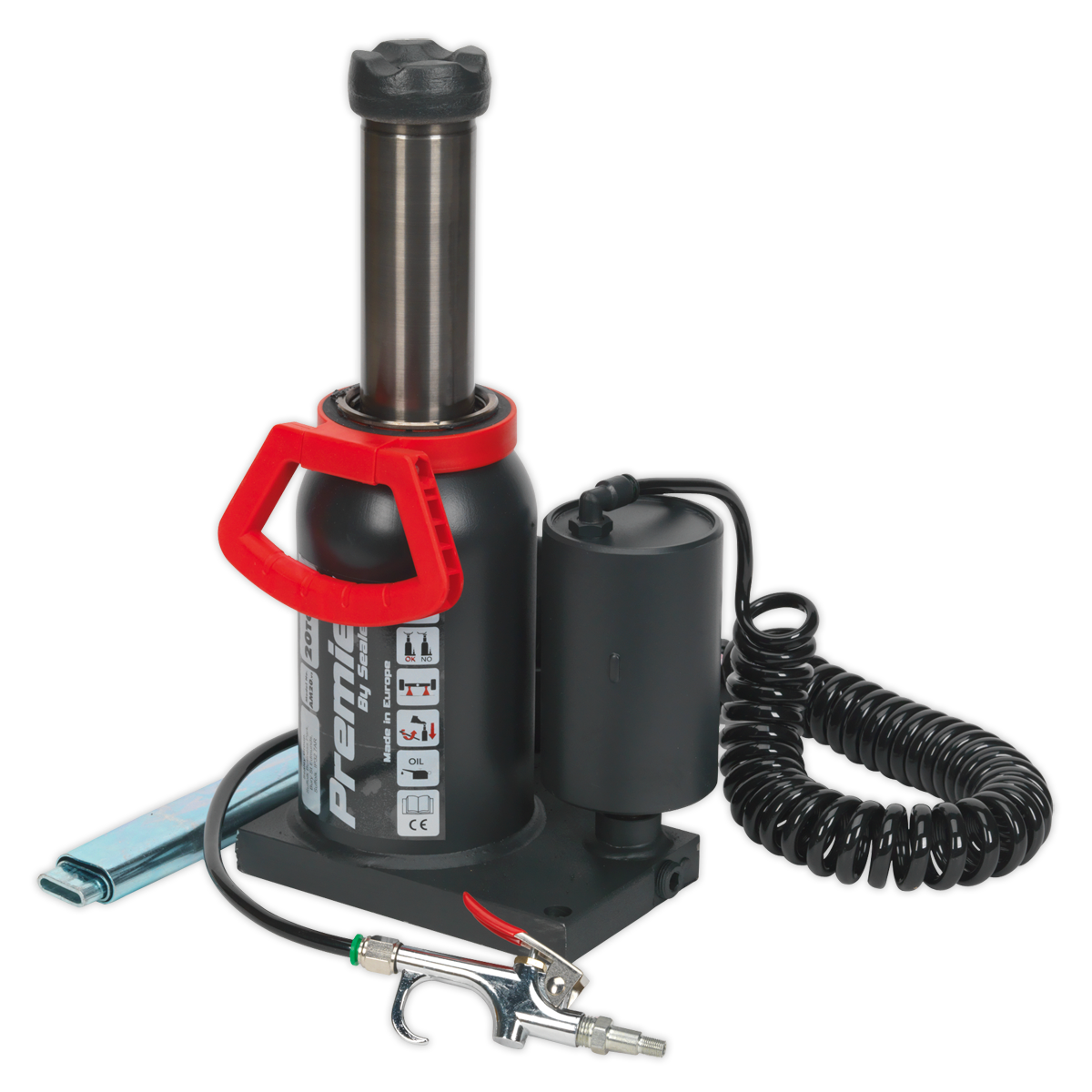 Premier Manual/Air Hydraulic Bottle Jack 20 Tonne