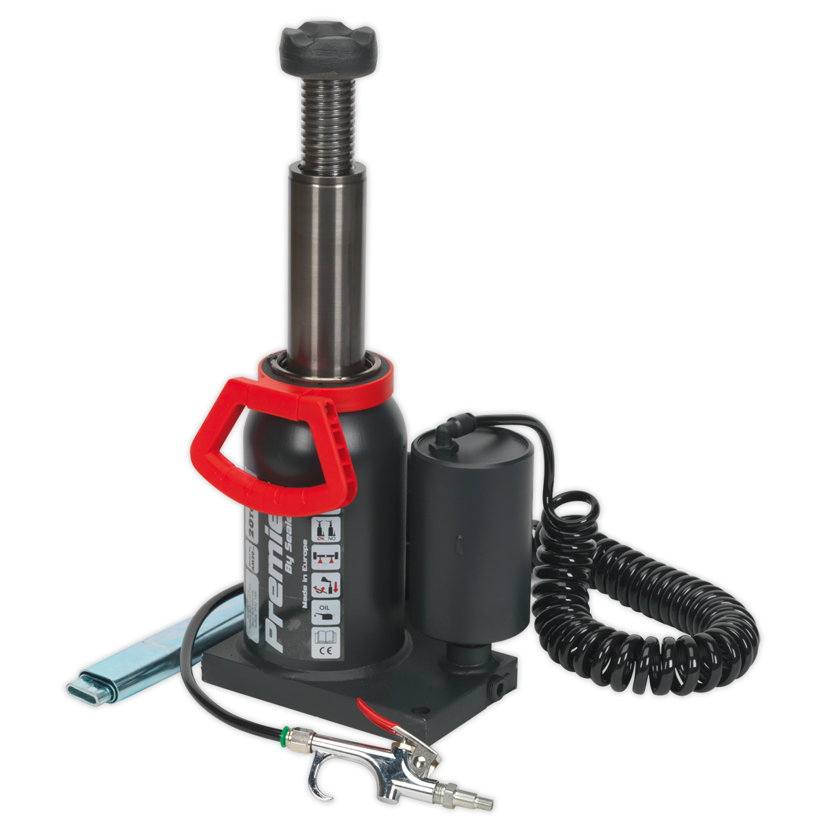 Premier Manual/Air Hydraulic Bottle Jack 20 Tonne