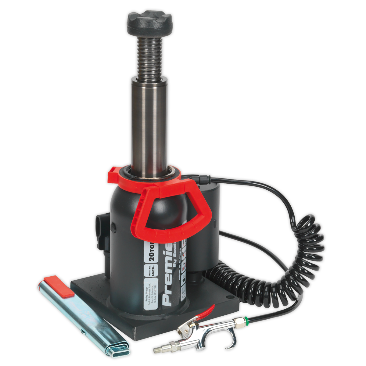 Premier Manual/Air Hydraulic Bottle Jack 20 Tonne