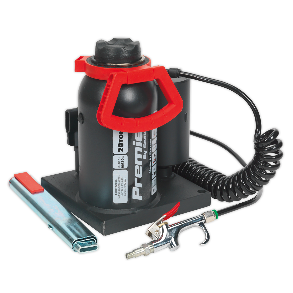 Premier Manual/Air Hydraulic Bottle Jack 20 Tonne