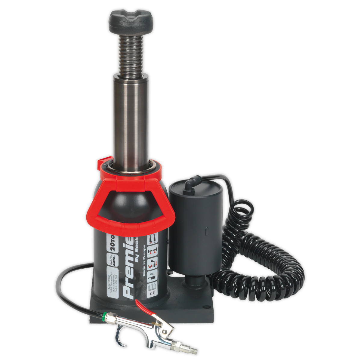 Premier Manual/Air Hydraulic Bottle Jack 20 Tonne