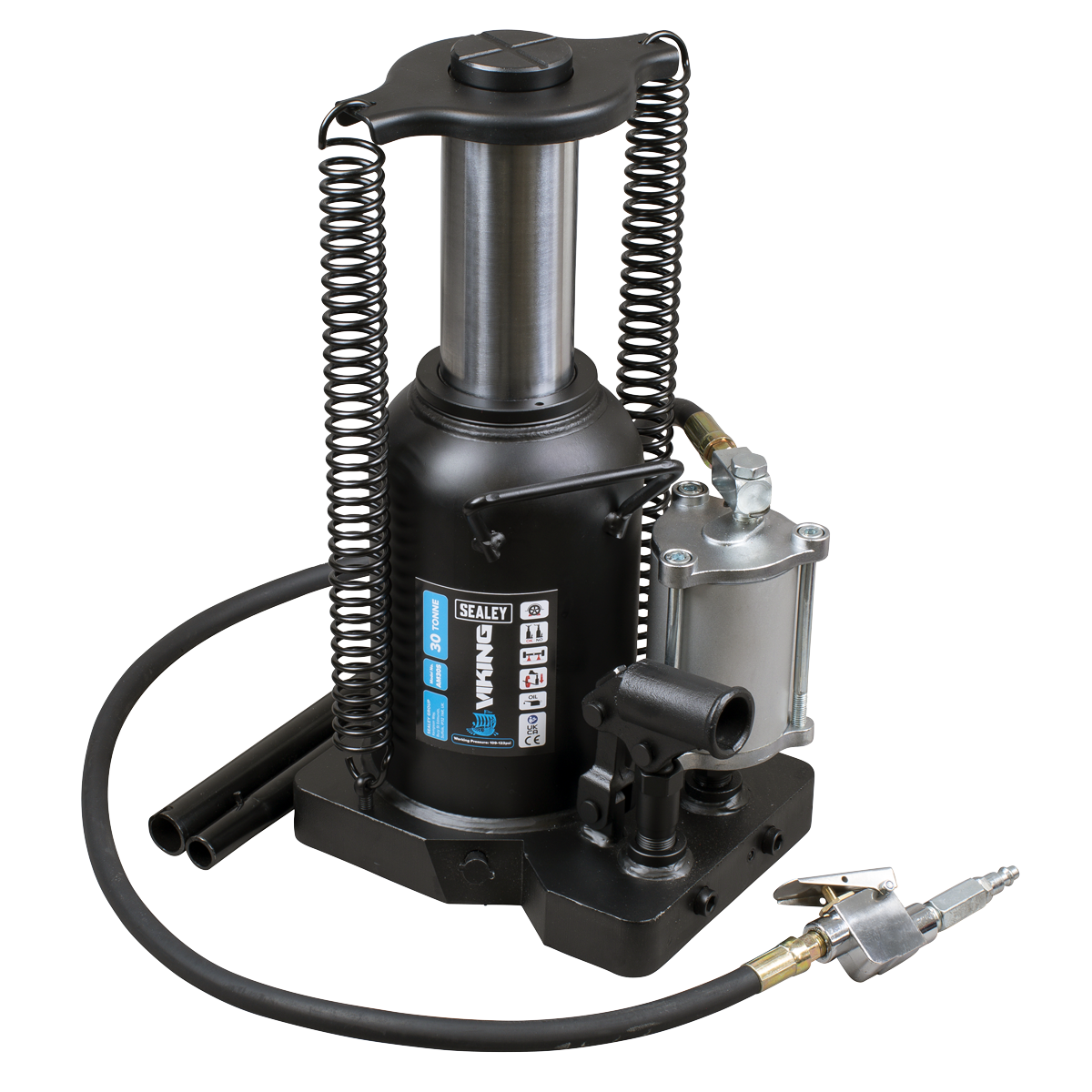 Viking Manual/Air Hydraulic Bottle Jack 30 Tonne