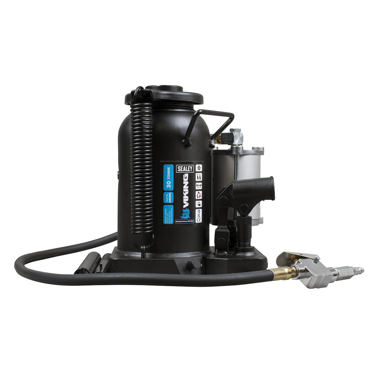 Viking Manual/Air Hydraulic Bottle Jack 30 Tonne