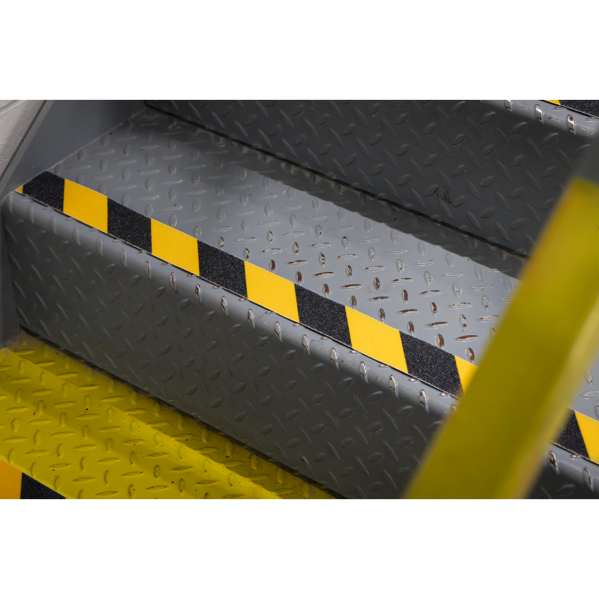 Self-Adhesive Anti-Slip Tape 50mm x 18m - Black & Yellow