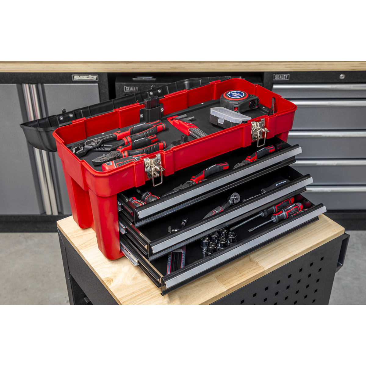 Toolbox 3 Drawer 585mm