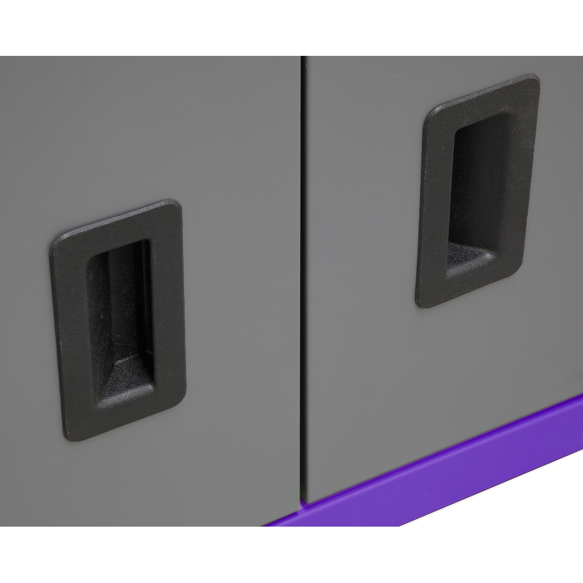American PRO® Topchest & Rollcab Combination 6 Drawer - Purple/Grey