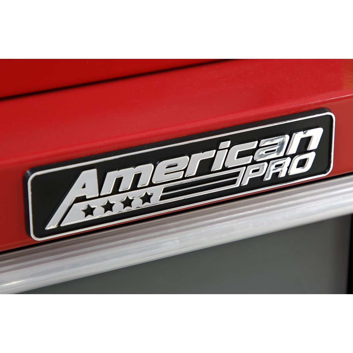 American PRO® Rollcab 5 Drawer - Red/Grey