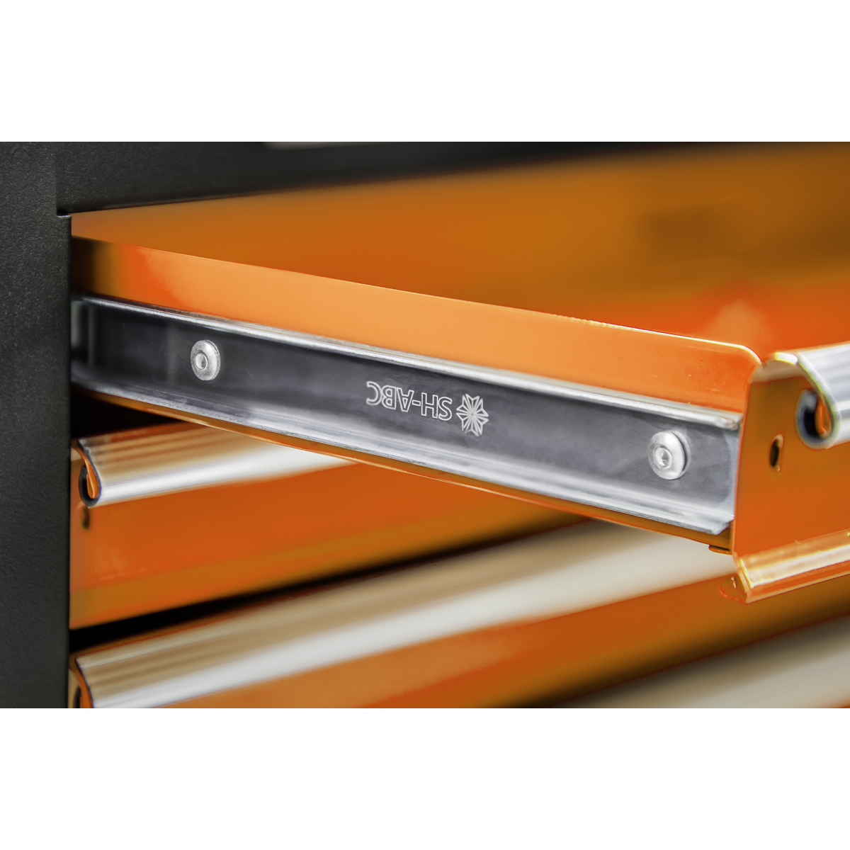 American PRO® Topchest & Rollcab Combination 6 Drawer - Orange