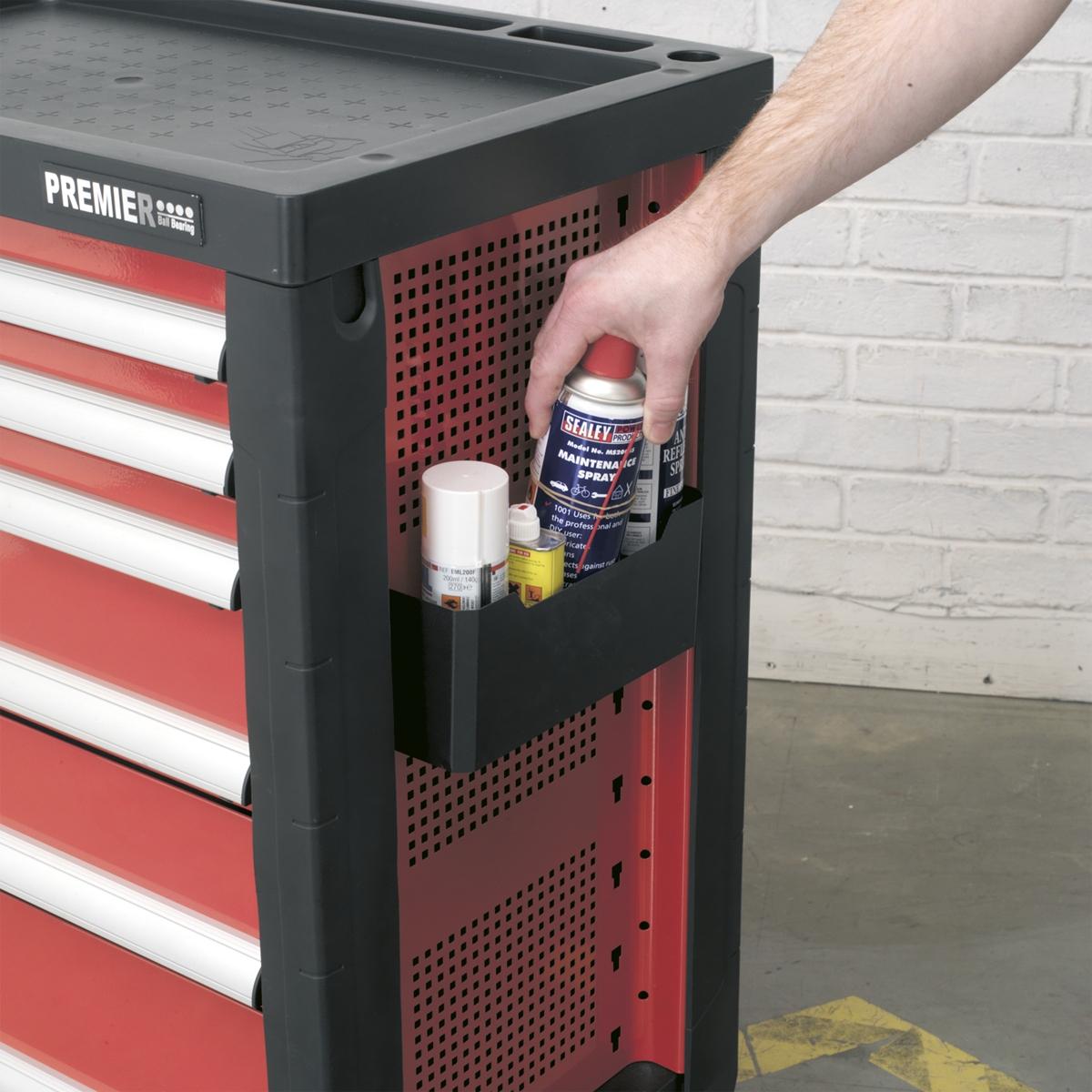 Premier™ Can & Bottle Holder for AP24 Series Tool Chests