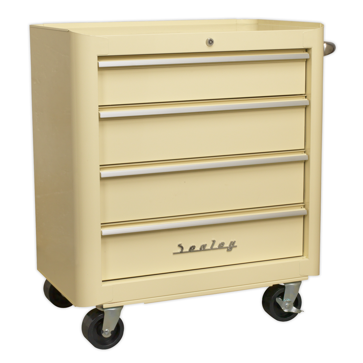 Premier™ Retro Style Topchest, Mid-Box Tool Chest & Rollcab Combination 10 Drawer