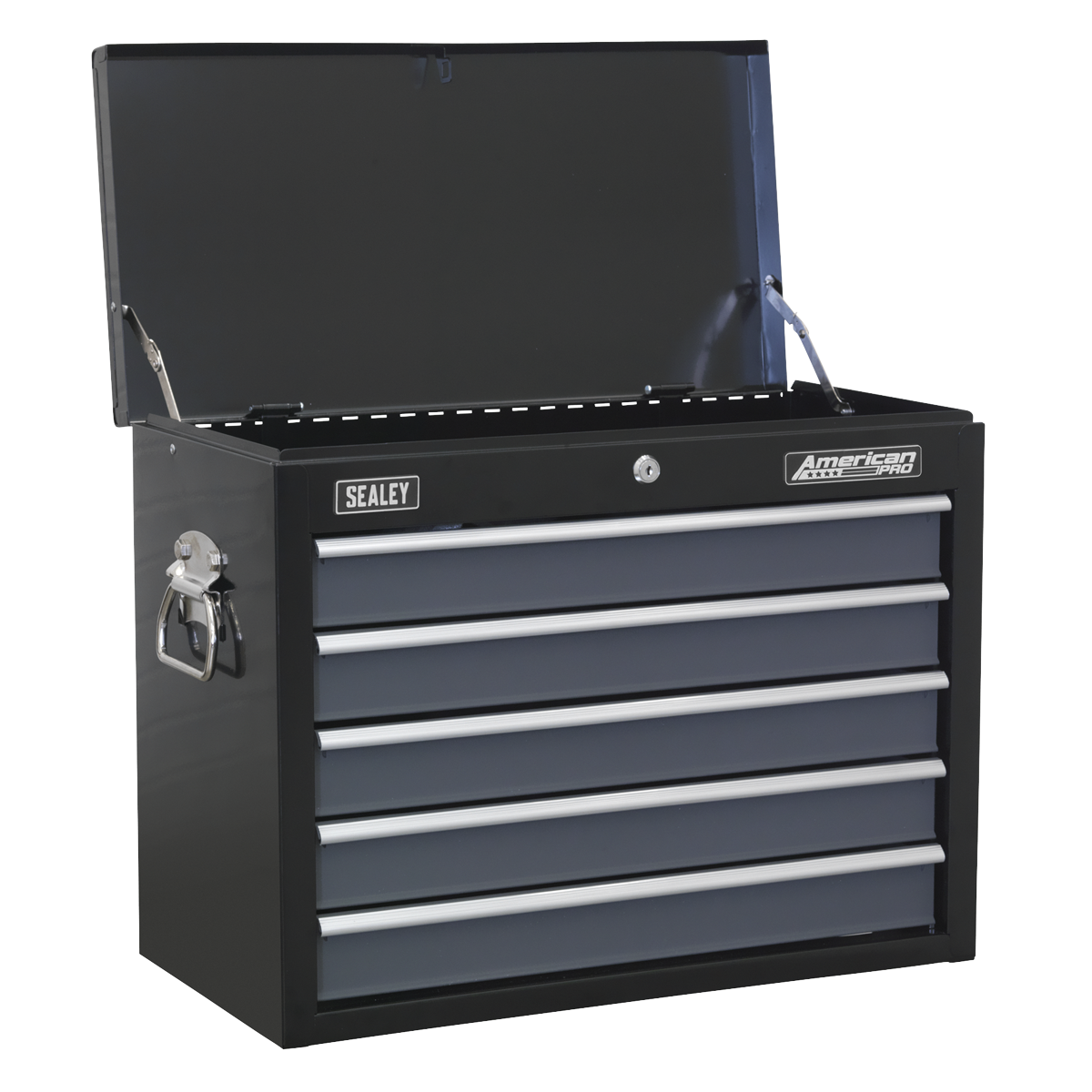 American PRO® Tool Chest Combination 16 Drawer - Black/Grey