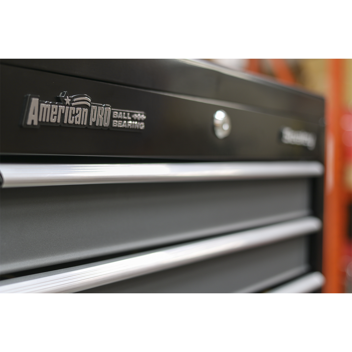 American PRO® Tool Chest Combination 16 Drawer - Black/Grey