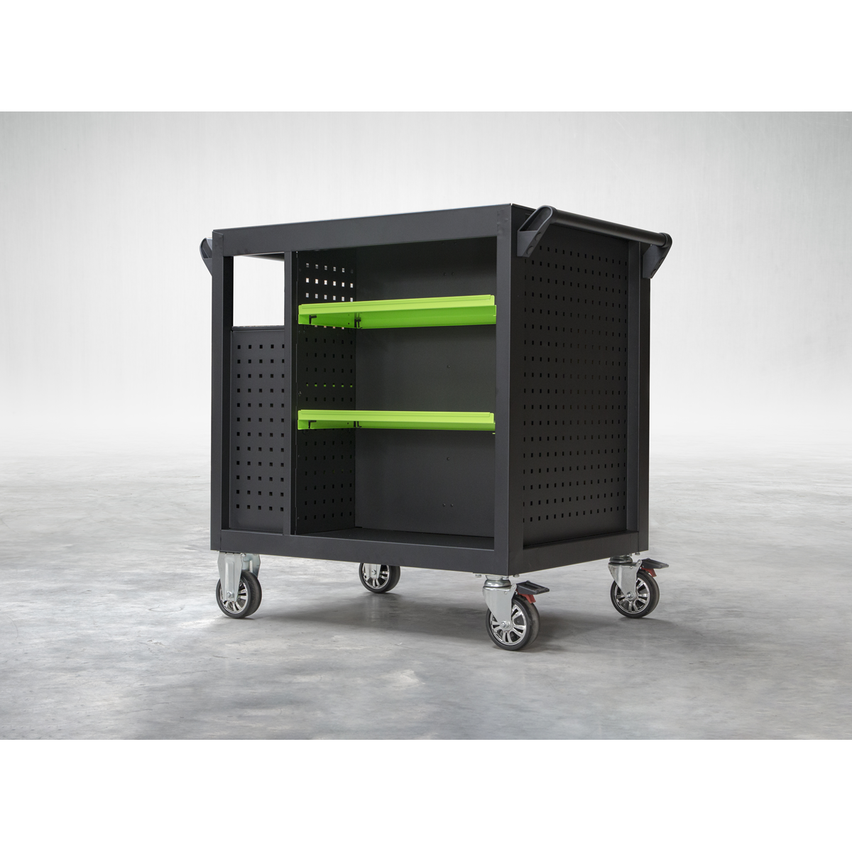 Premier™ Mobile Workstation with 7 Drawers & Cupboard 920mm
