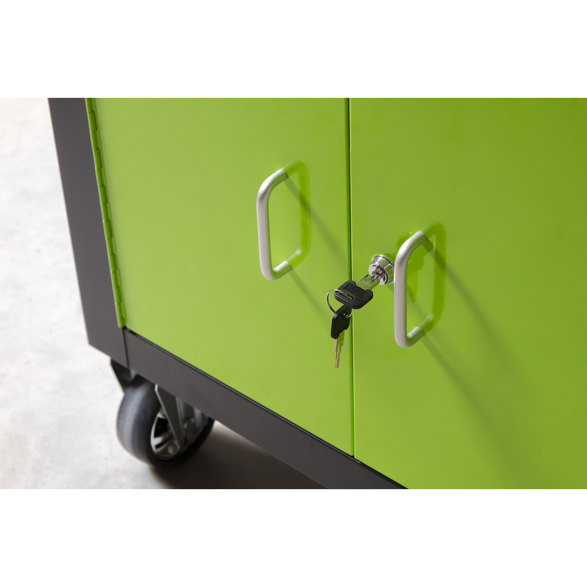 Premier™ Mobile Workstation with 7 Drawers & Cupboard 920mm