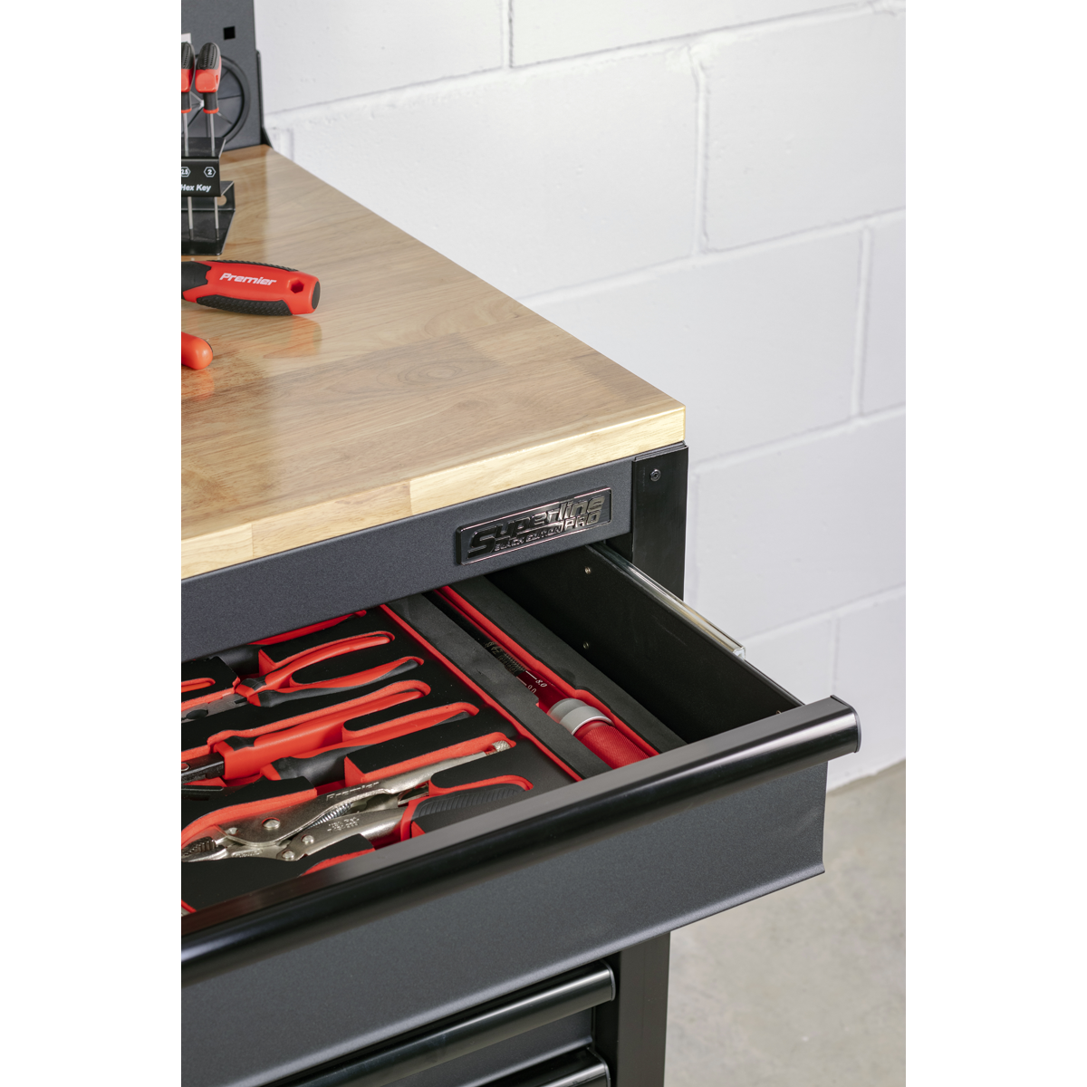 Superline PRO® Mobile Workstation 10 Drawer