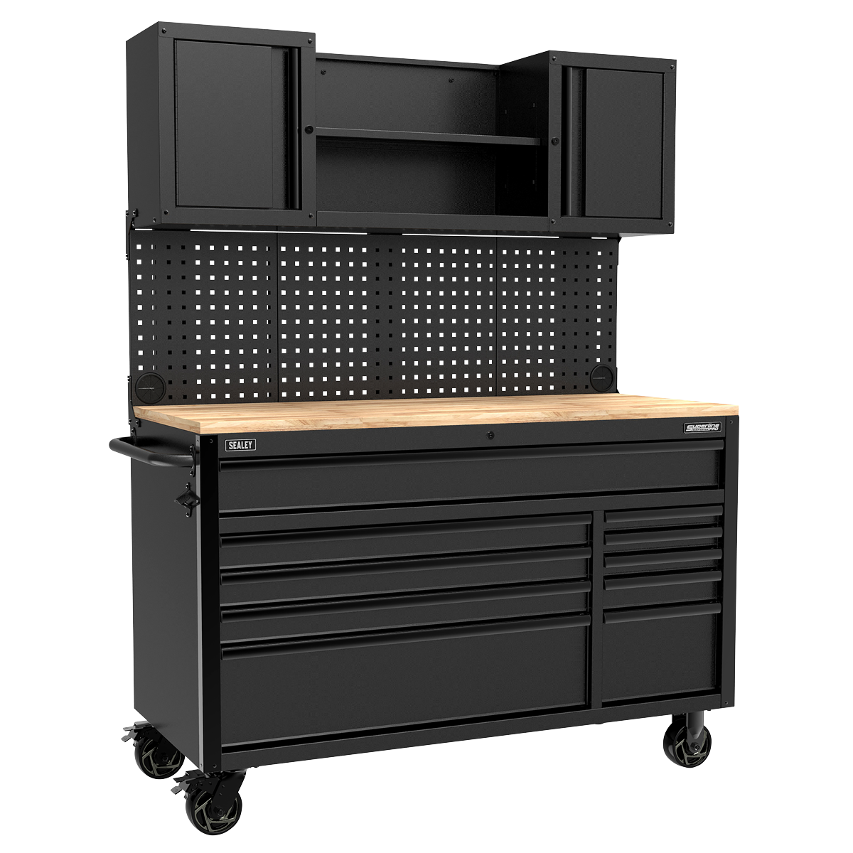 Superline PRO® Mobile Workstation 10 Drawer