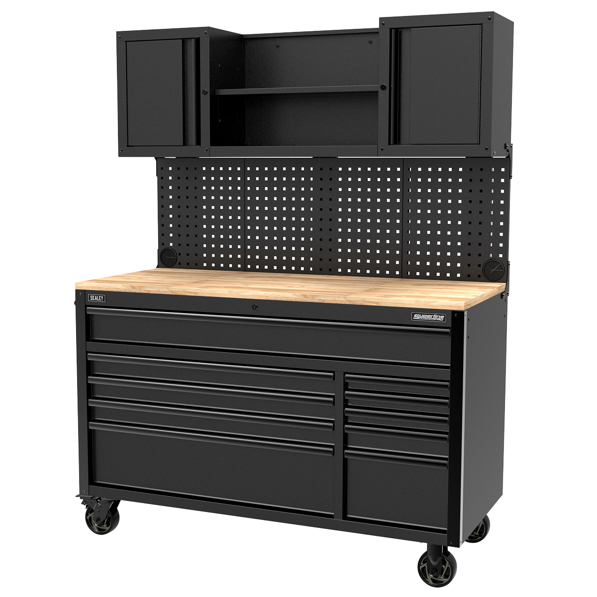 Superline PRO® Mobile Workstation 10 Drawer