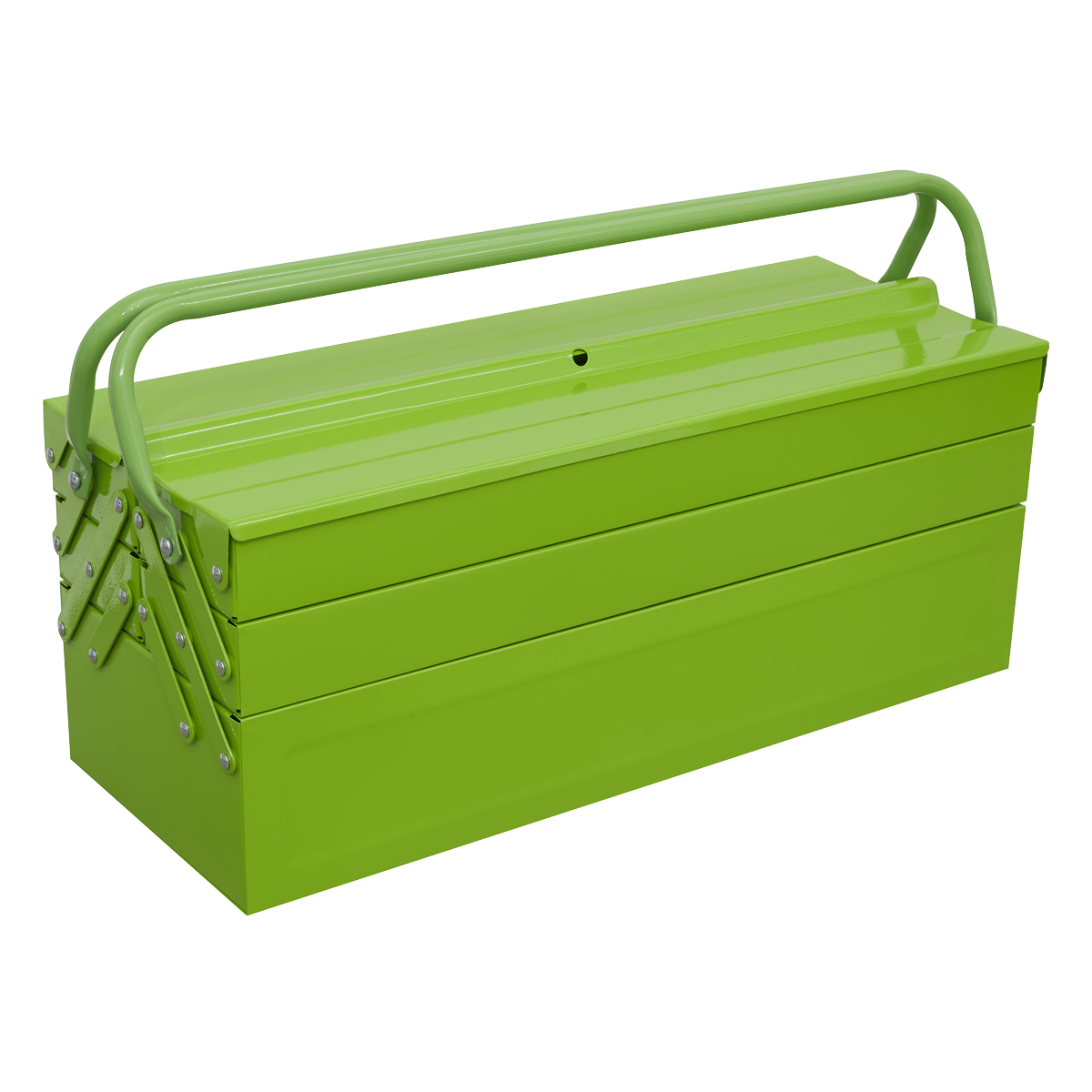 4 Tray Cantilever Toolbox 530mm - Green