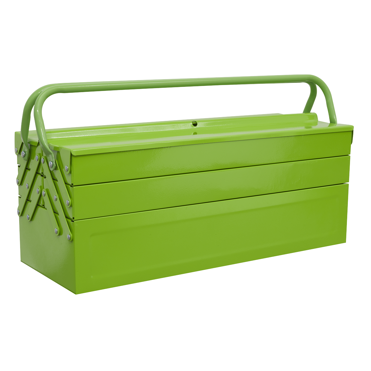 4 Tray Cantilever Toolbox 530mm - Green