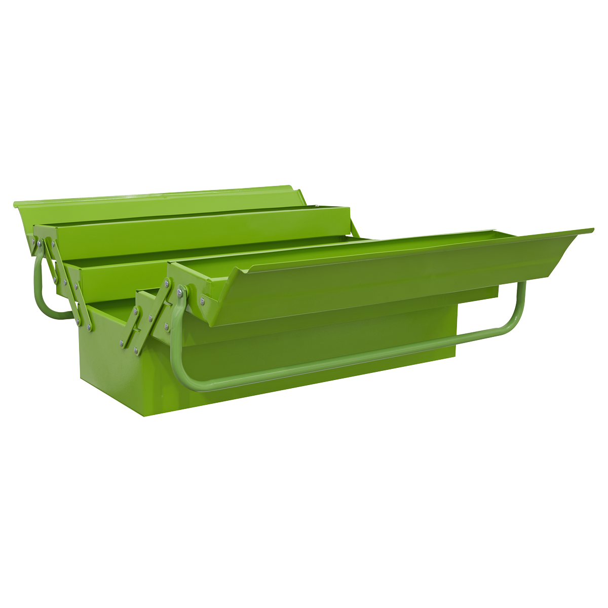 4 Tray Cantilever Toolbox 530mm - Green