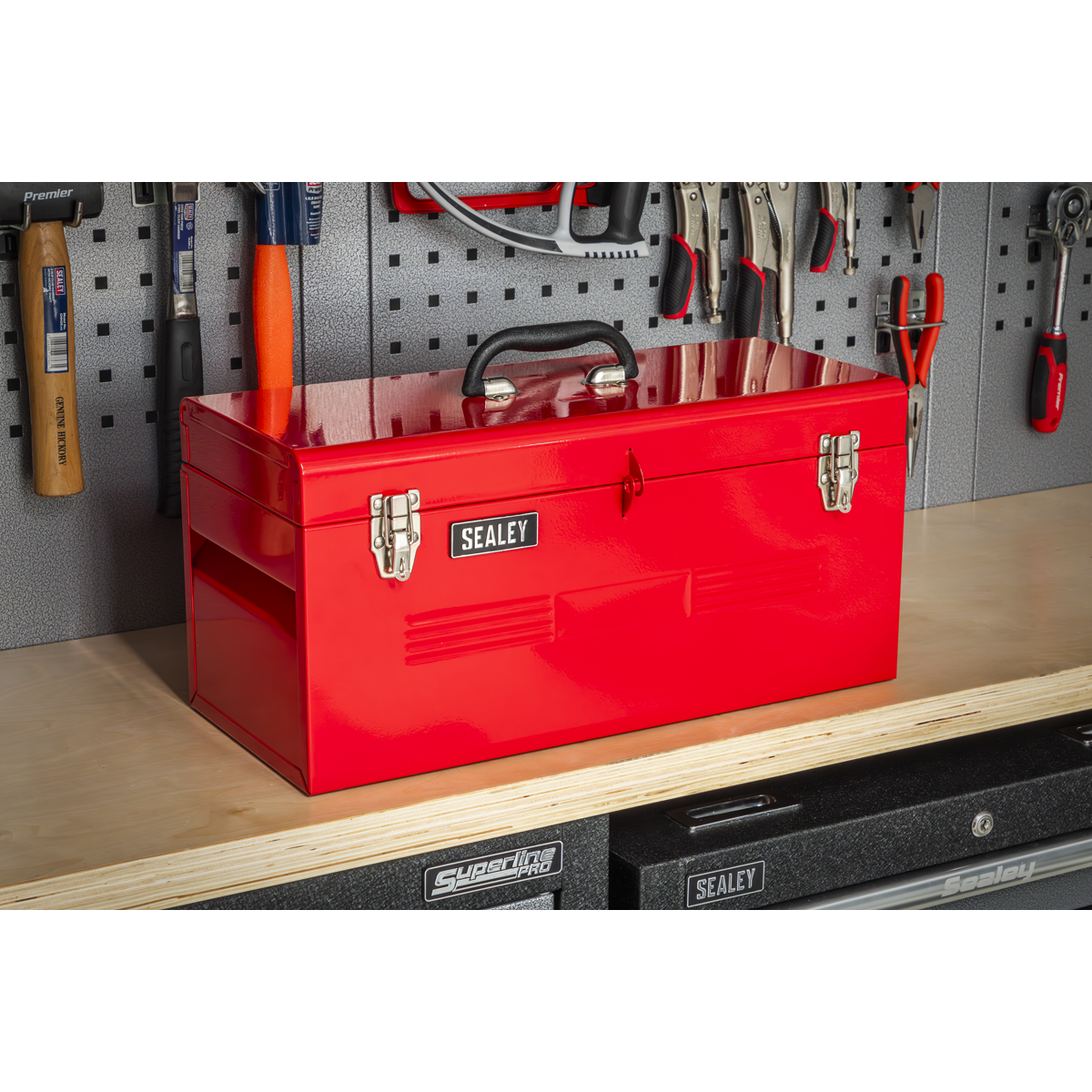 Toolbox with Tote Tray 510mm