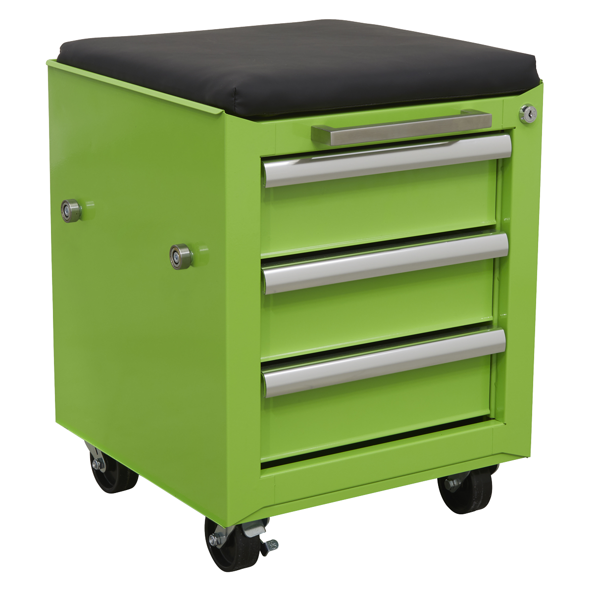 Superline PRO® Rollcab 3 Drawer with Utility Seat