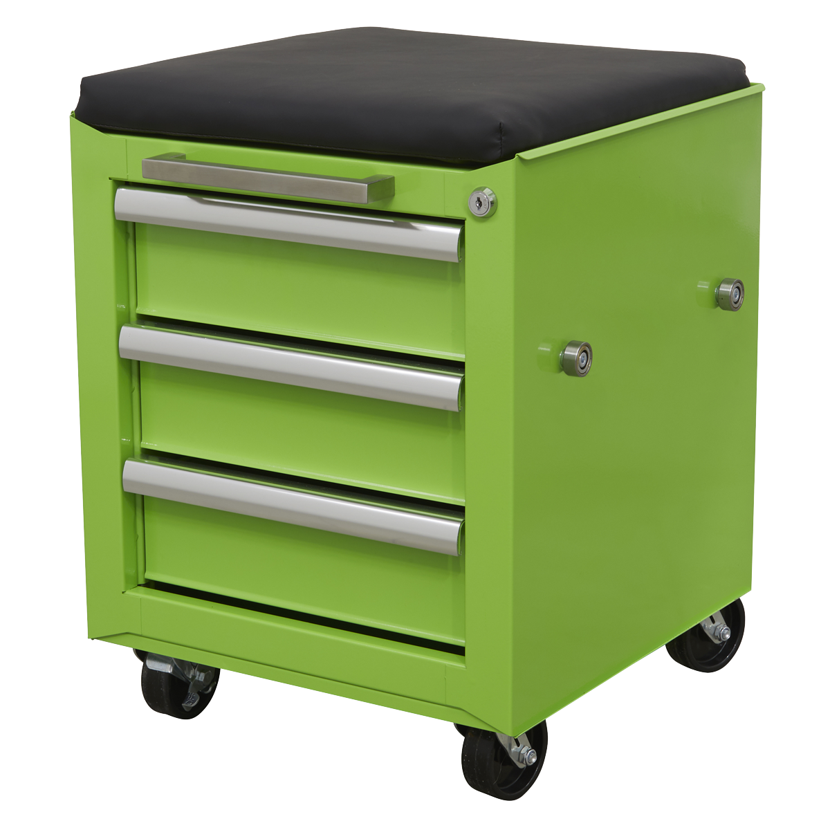 Superline PRO® Rollcab 3 Drawer with Utility Seat