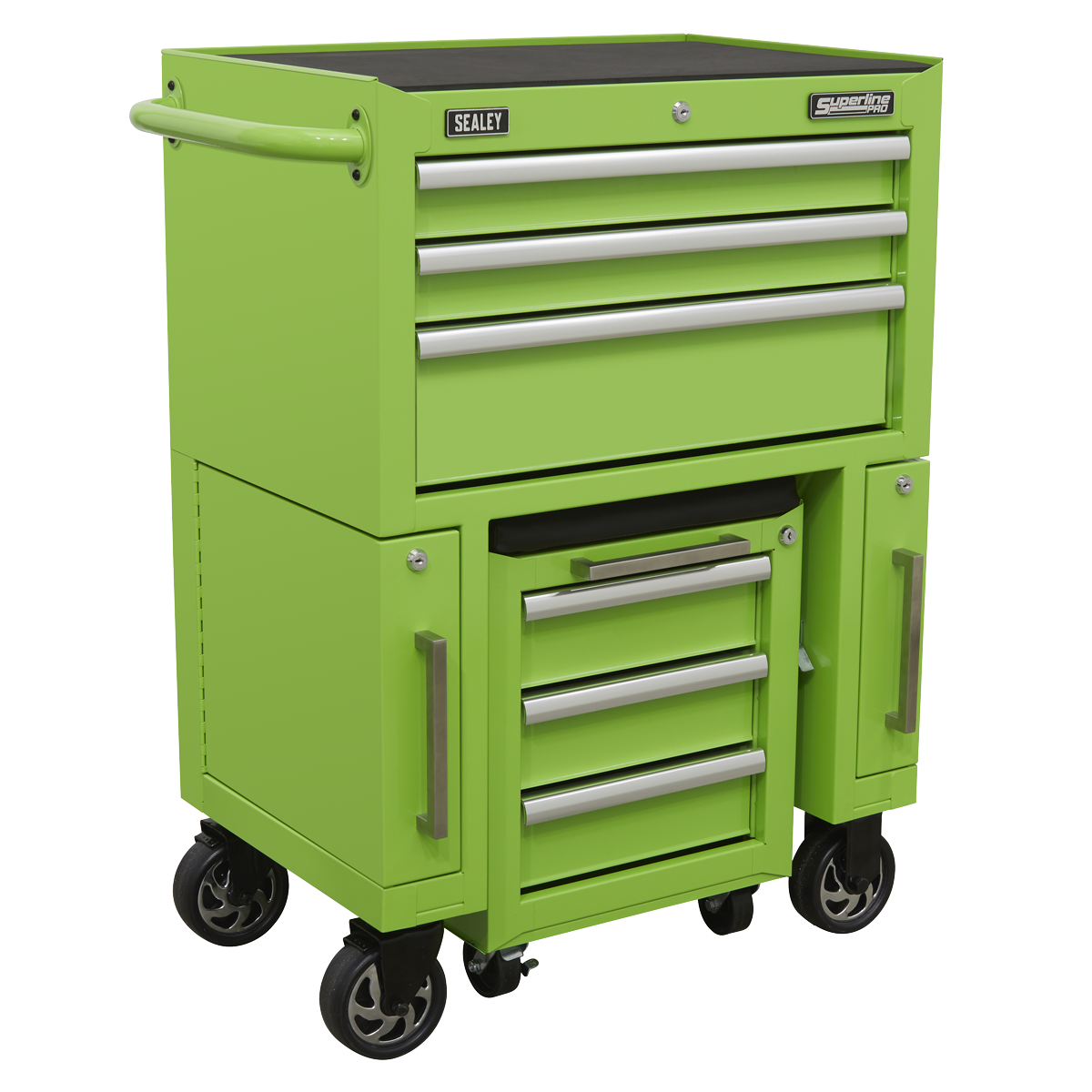 Superline PRO® Rollcab 3 Drawer with Utility Seat